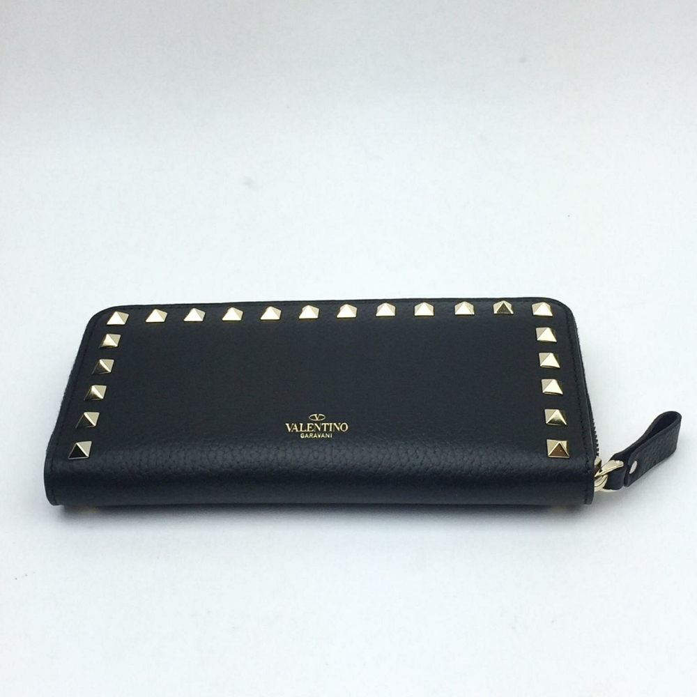 VALENTINO Rockstud Continental Leather wallet - Picture 5 of 13